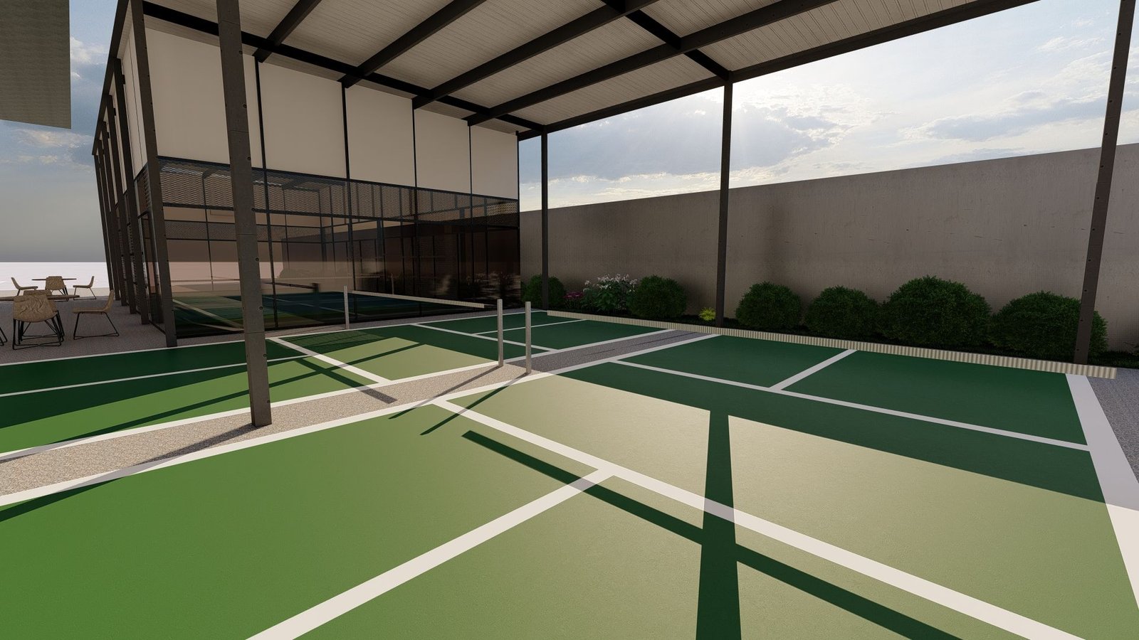 Airport Court — view 3