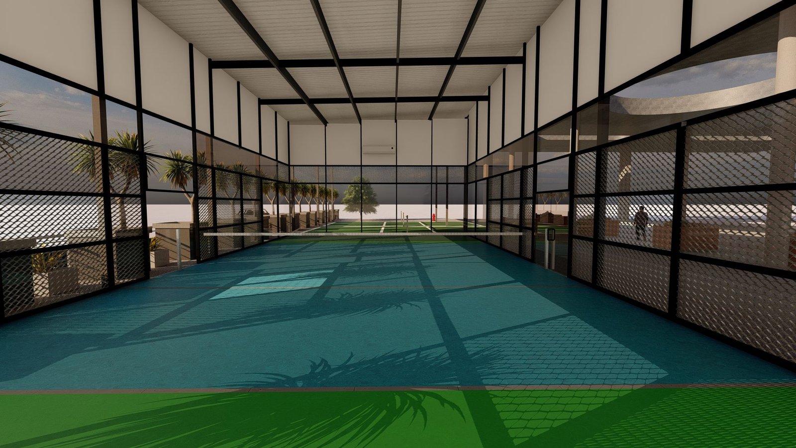 Airport Court — view 6