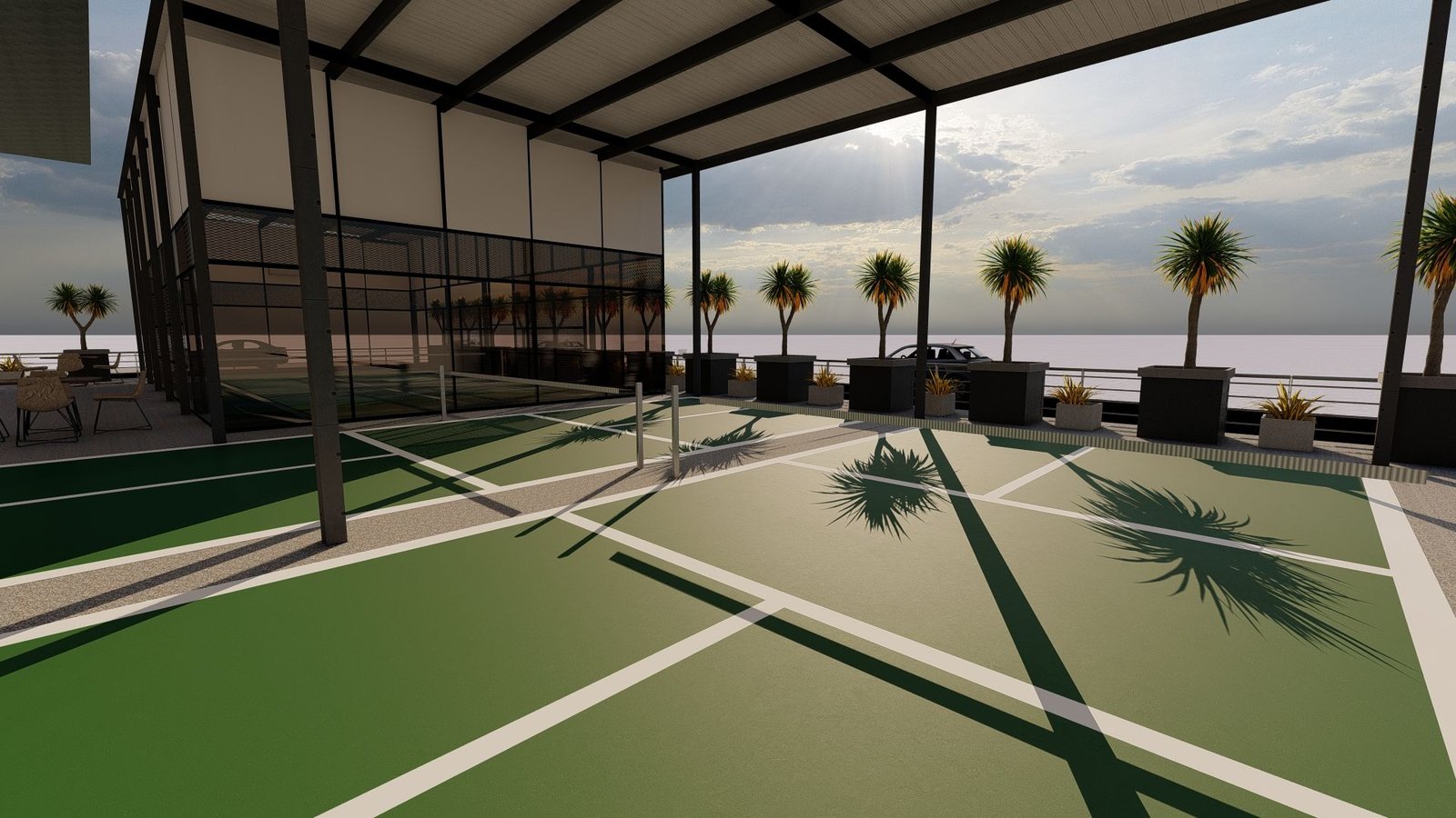 Airport Court — view 7