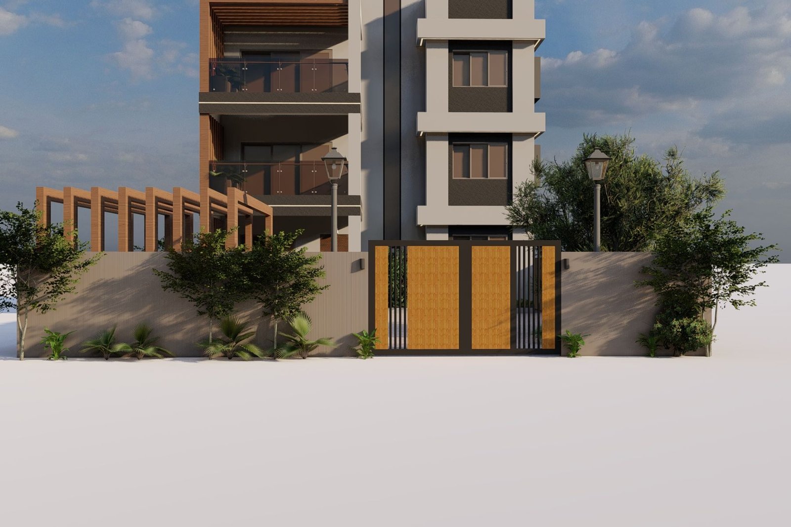 Bungalow, Bihar I — detail