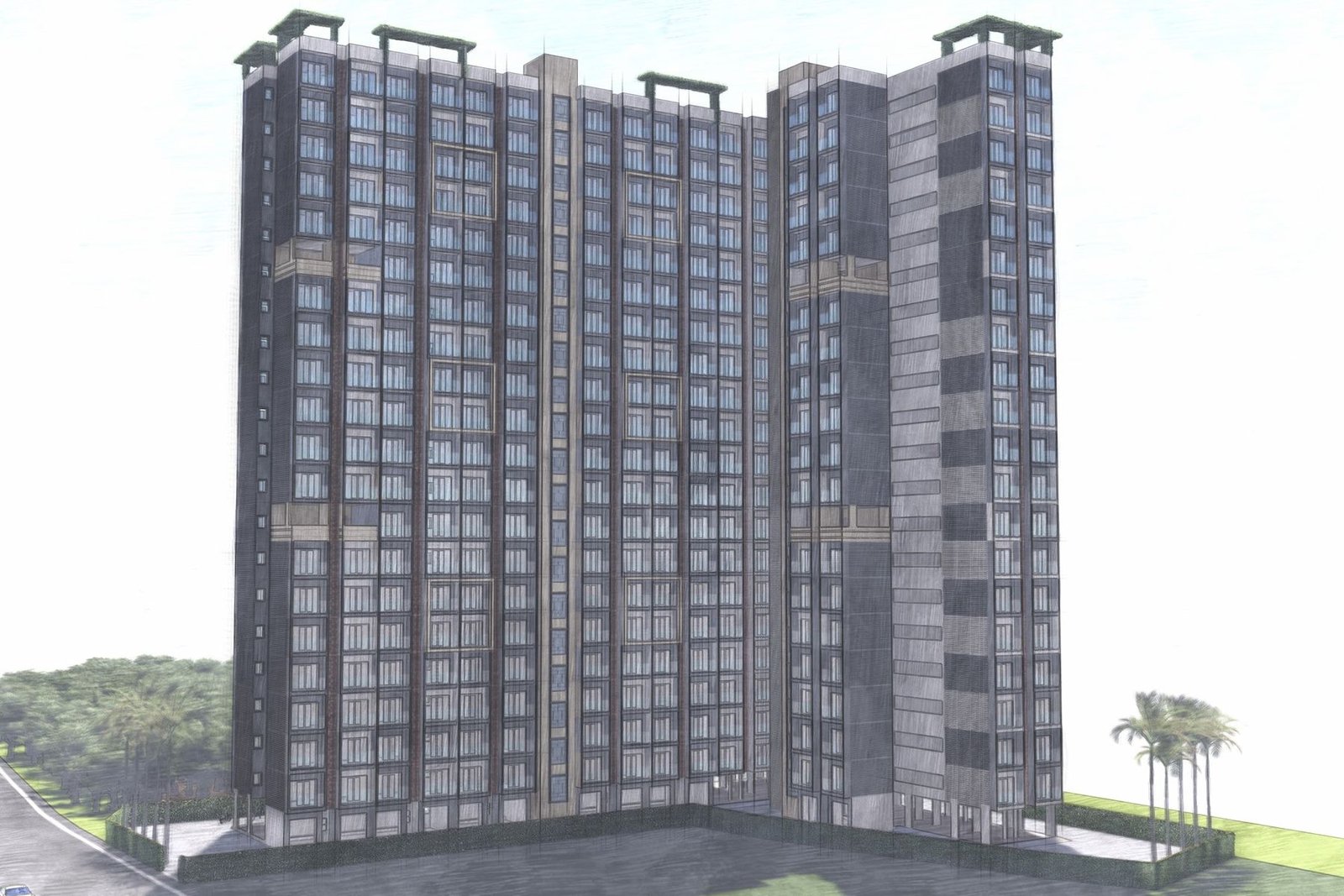 Flyover Goregaon — detail
