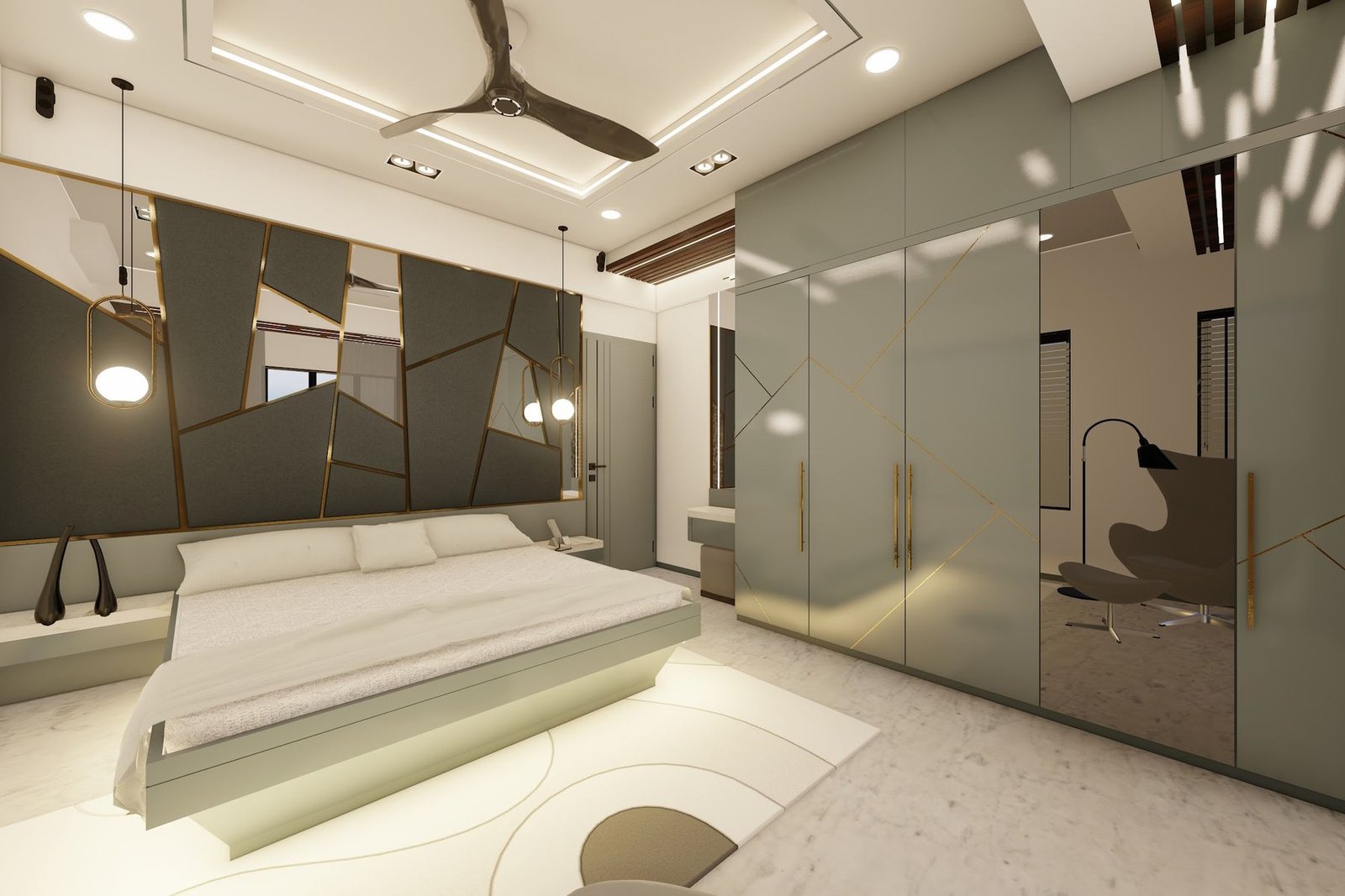 Malad Bedroom — detail