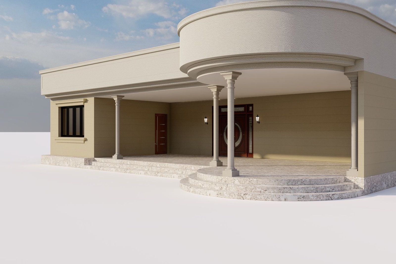 Bungalow, Uttar Pradesh — detail