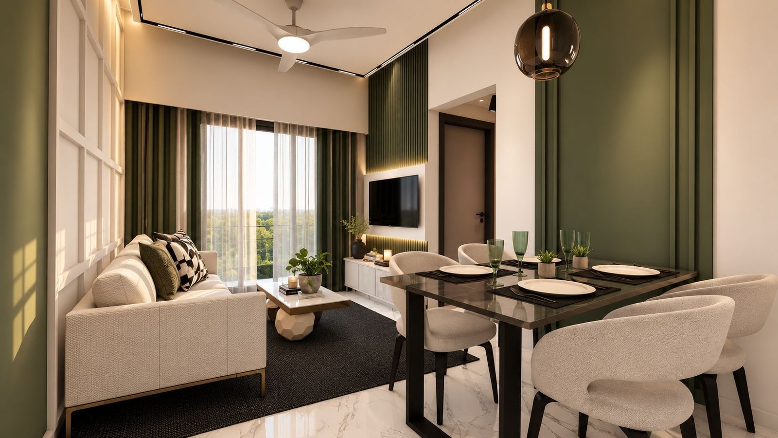 Palghar Sample Flat — view 1