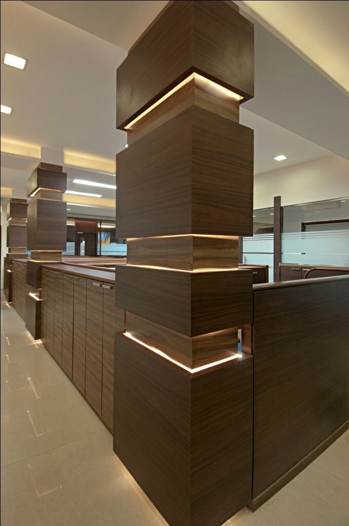 Interior detail from Hilden Office